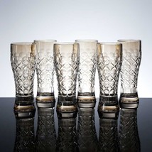 interoknack Vintage Embossed Beer Glass, Tall Creative Large-Capacity Cr... - $2,754.21 MXN