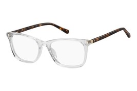 NEW Fossil FOS 7085 900 Clear Crystal &amp; Tortoise Eyeglasses 50/18/140 - $59.35