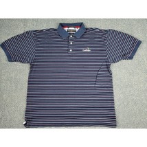 VTG Tommy Hilfiger Golf Polo Men&#39;s Med Casablanca Blue Stripe Iconic Spo... - $360.57 MXN