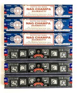 Satya Nag Champa Satya Super Hit Incense Sticks Masala AGARBATTI 15gx4 B... - £12.41 GBP