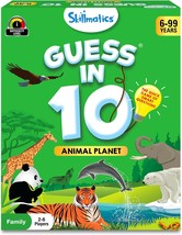 Card Game Guess in 10 Animal Planet Perfect for Boys Girls Kids and Families Who - £27.55 GBP