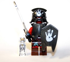 Gift Minifigure Uruk-Hai Red Orc with Mini Gandalf LOTR Lord of the Rings Hobbit - $6.36