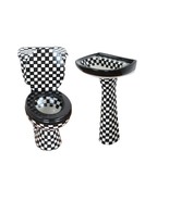 Mexican Talavera Ceramic Toilet Hand Painted  - Chess - - $22,462.85 MXN