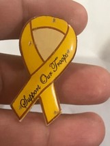 Support our troops hat/shirt/collar/lapel pin. - $6.31