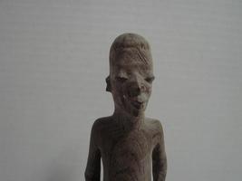 East African Hand Carved Male Figure 8 3/4 Inches Tall - £8.76 GBP