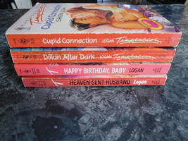 Harlequin Temptation Leandra Logan lot of 4 Contemporary Romance Paperbacks - £6.24 GBP