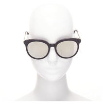 Gentle Monster Lovesome Reflective Lens Oversized Sunglasses Women Black... - $230.85