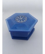 Handmade Epoxy Resin Jewellery Box Pagan Pentagram Witch Gothic Wicca Vi... - $25.10