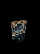 Cigar Ashtray Measures 8" square Thick Heavy Glass image 11