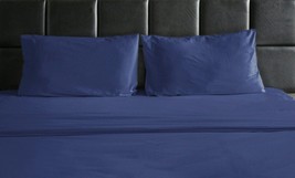 HIGHEST 1800 THREAD COUNT COTTON AND BAMBOO FEEL SOFT SHEETS SET DEEP PO... - $326.16 MXN