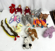 VTG Lot of 20 Small Beanie Babies Plush Toys Kids Meals TY Teenie - $20.69