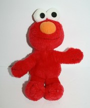 Elmo Doll 9&quot; Sesame Street Plush Soft Toy 2003 Small Stuffed Muppet Cloth Eyes - £7.33 GBP