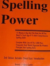 Spelling Power Beverly L. Adams-Gordon - £29.05 GBP