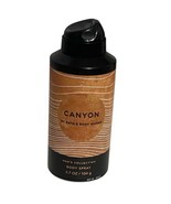 Bath &amp; Body Works Canyon Body Spray 3.7 Oz Mens Collection New without B... - $225.61 MXN