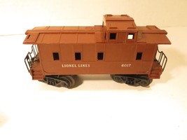 LIONEL POST-WAR TRAINS 6017  NON-LIGHTED CABOOSE - 027- EXC. - M54A - $7.12