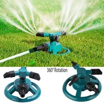 Sprinkler Nozzle 360 Degree Automatic Rotating Water Spray Garden Lawn Automatic - $10.99