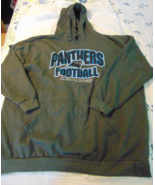 CAROLINA PANTHERS South Division Sweatshirt 4XL Dark Gray Logo NFL - £22.20 GBP