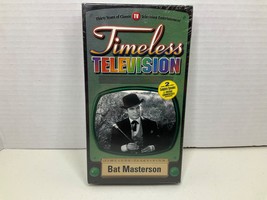 New Sealed &quot;Bat Masterson&quot; VHS Timeless Television 2 Episodes w/VTG Commercials - £7.09 GBP