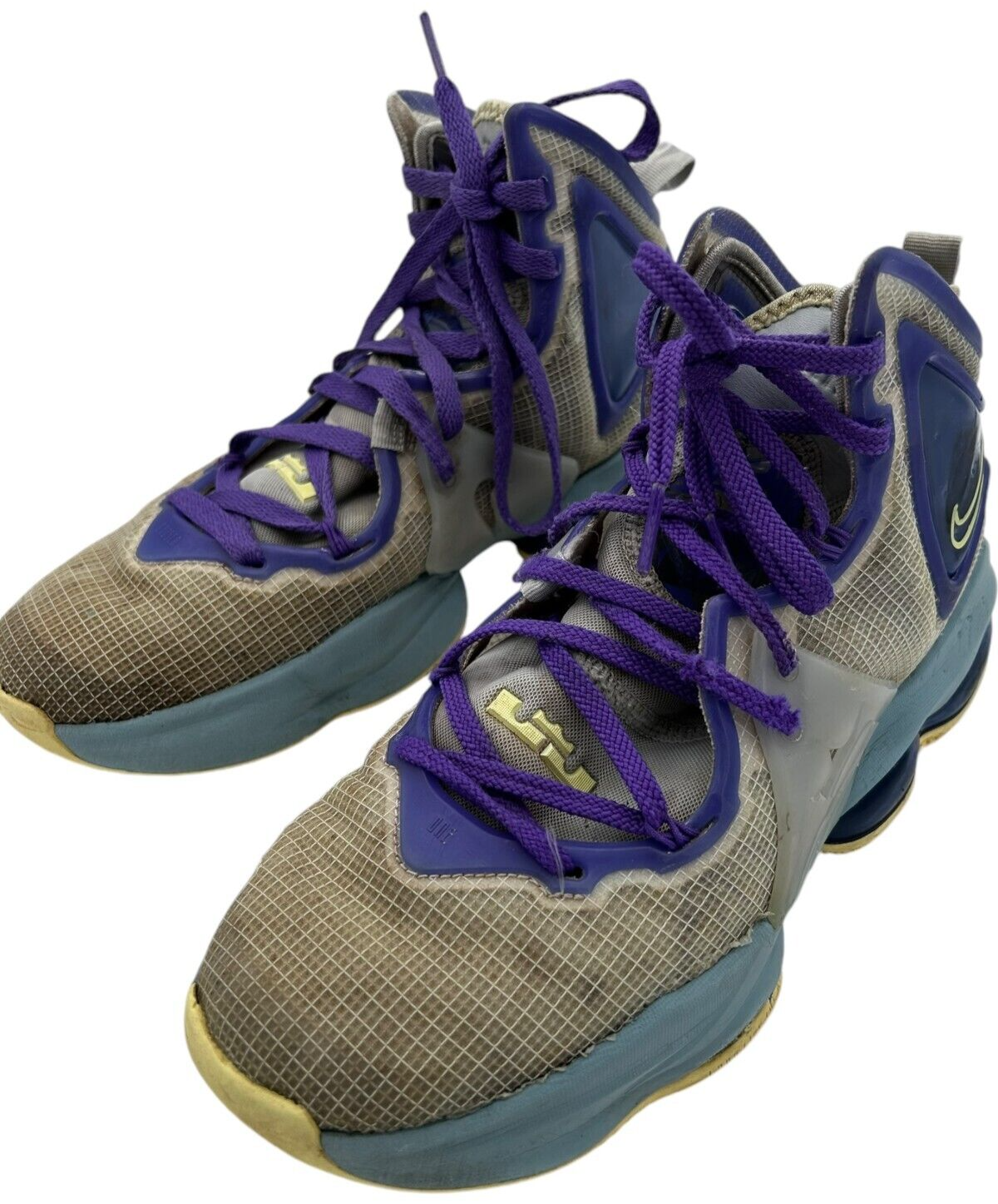 Kids Nike LeBron 19 GS 'Easter' Zoom Air Basketball Sneaker DD0418-412 size 7Y Item image 5