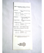 1972 Bank Ad Tompkins County Trust Company with 6 Locations, Ithaca, N.Y. - $12.32 CAD