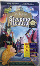 SHIP24HRS-Sleeping BeautyÂ (1997, VHS, Limited Edition, Clamshell Case, Disney) - £23.30 GBP