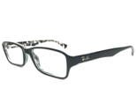 Ray-Ban Eyeglasses Frames RB5161 2262 Black White Brown Marble 53-16-140 - £56.76 GBP