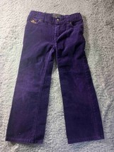 American Living Purple Corduroy Kids Girls Size 5 Casual Winter Warm - £5.95 GBP