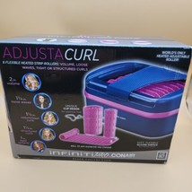 Conair Infiniti PRO Adjusta Curl Flexible Hot Rollers 8 Curlers 8 Clips 2 Gloves - $24.97