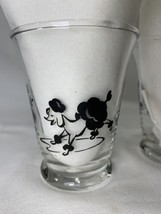 RETRO - 4 Poodle flared Juice Gasses Cordial VINTAGE Anchor Hocking - $555.98 MXN
