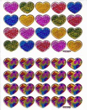 A407 Heart Love Kids Kindergarten Sticker Decal Size 13x10 cm / 5x4 inch Glitter - £1.98 GBP
