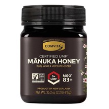 MANUKA HONEY COMVITA RAW NEW ZEALAND PURE MGO 83+ UMF 5+ FOR COUGH WOUND... - $65.99