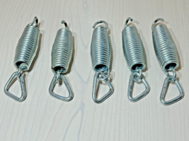 Set Of 5 Trampoline Springs Galvanized Steel 4 Inch - $9.79