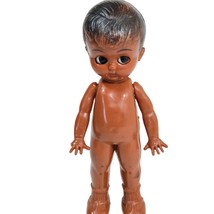 Vintage Doll African American Sleep Eye Plastic Moveable Arms Sleepy Open Close - £15.93 GBP