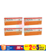 4 X Original MALTOFER FOL CHEWABLE TABLETS 30&#39;S  For Iron Deficiency - $974.08 MXN