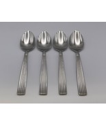Set of 4 Reed &amp; Barton 18/8 Stainless CRESCENDO Place Oval Soup Spoons - £94.42 GBP