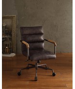 Harith Top Grain Leather Office Chair: Antique Slate - €517,88 EUR