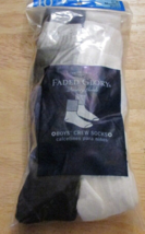 FADED GLORY Boy&#39;s CREW Socks 10 Pair Sz. 0-6 Months - MADE IN USA! NEW! - $12.99