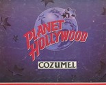 Planet Hollywood Restaurant Menu and Placemat Cozumel Mexico 1997  - £27.24 GBP