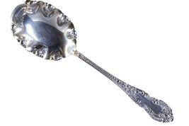 1875-1905 JB&amp;SM Knowles American Sterling Fancy Serving Spoon Newton and... - £116.81 GBP