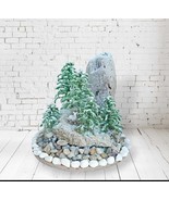 Wire tree miniature, winter forest, Snow landscape, home decoration, uni... - $165.52 CAD