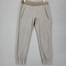 Gap Men Sweatpants Size S Gray Heather Cinch Ankle Stretch Waist Loungewear - £9.90 GBP
