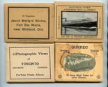  4 B&amp;W Photo Sets 1930&#39;s Quebec, Toronto, Kakabeka Falls &amp; Jesuit Martyr... - £21.80 GBP