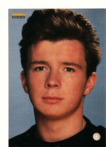 Rick Astley teen magazine pinup clipping Bravo - $3.50
