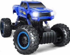 New DOUBLE E RC Rock Crawler 4WD Dual Motors Rechargeable Remote Control Truck - £42.85 GBP