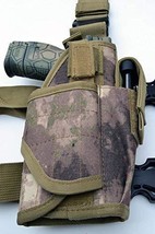 Leg Thigh Gun Pistol Holster or Open Carry Belt Duty Holster ATACS Desert - £12.27 GBP