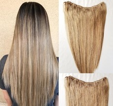20&quot; Machine Weft Hair Weave, Sew In,100 grams,Human Hair Extensions #18 - £98.89 GBP