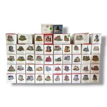 Vintage Liberty Falls Americana Collection Village Houses In Boxes Lot Of 50 - £228.20 GBP