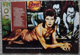 David Bowie Diamond Dogs large Promo Ad - $35.00