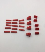 The Settlers Of Zarahemla Board Game Replacement Parts Red Playing Pieces (23) - £11.66 GBP