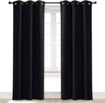 NICETOWN Halloween Soundproof Thermal Insulated Blackout Curtain Thermal Insulat - £20.68 GBP